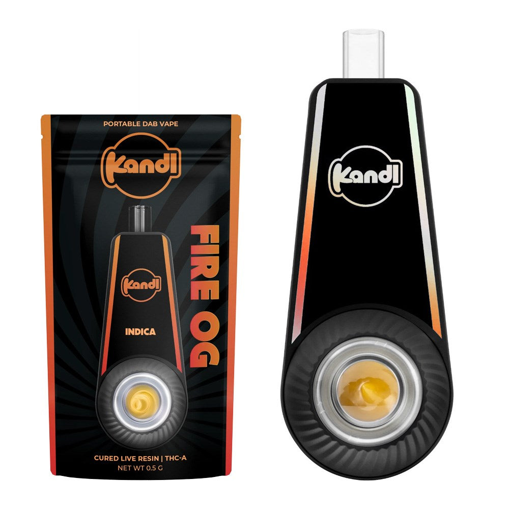 KANDL CURED THCA LIVE RESIN DAB INDICA - FIRE OG