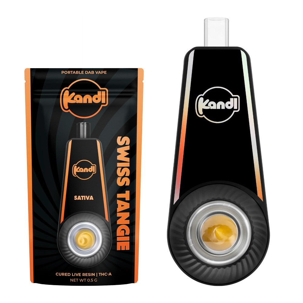 KANDL CURED THCA LIVE RESIN DAB SATIVA - SWISS TANGIE