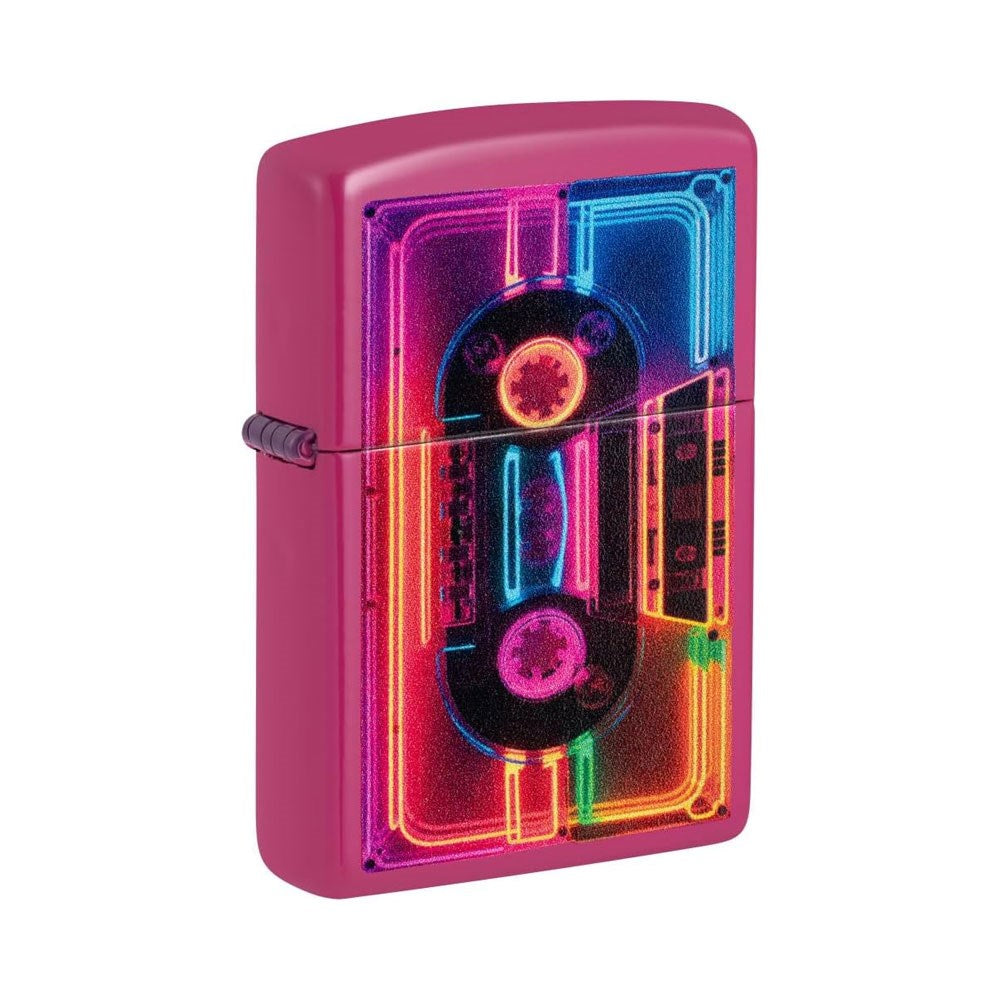 ZIPPO NEON CASETTE DESIGN LIGHTER