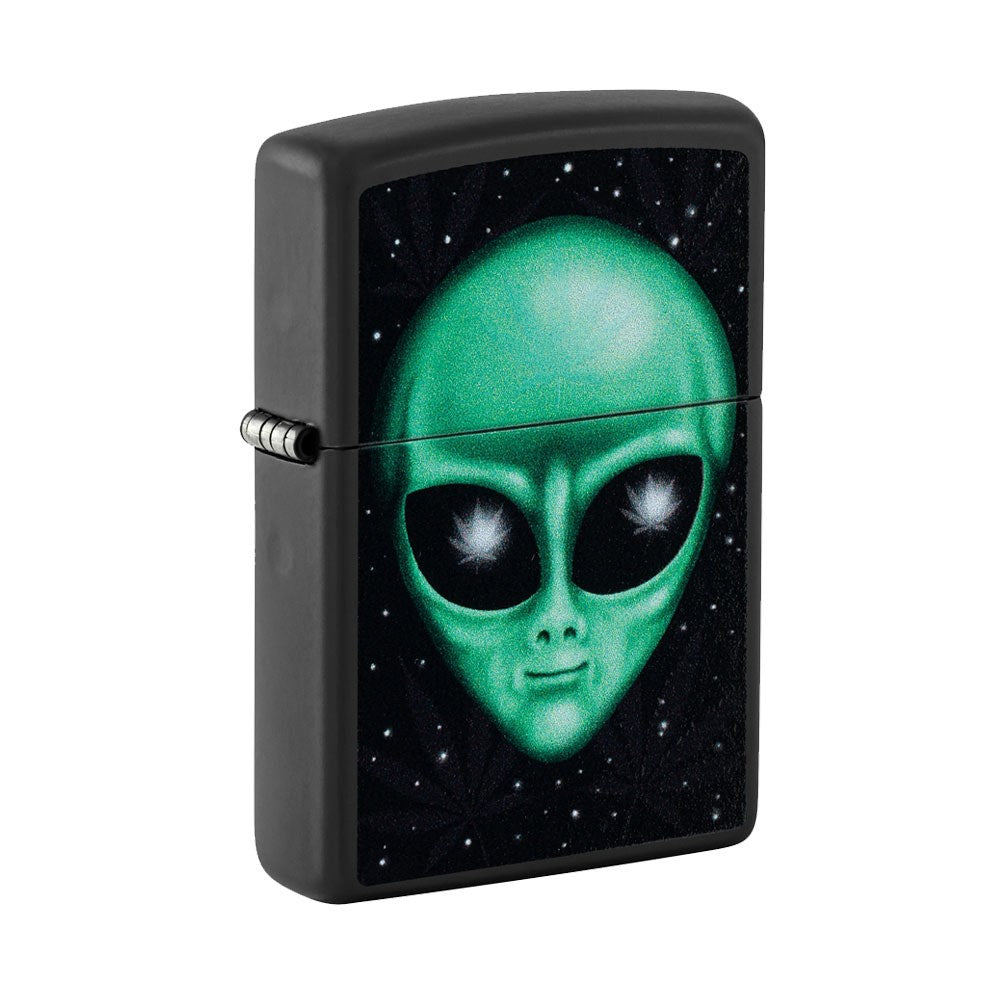 ZIPPO 218 GLOWING ALIEN DESIGN LIGHTER