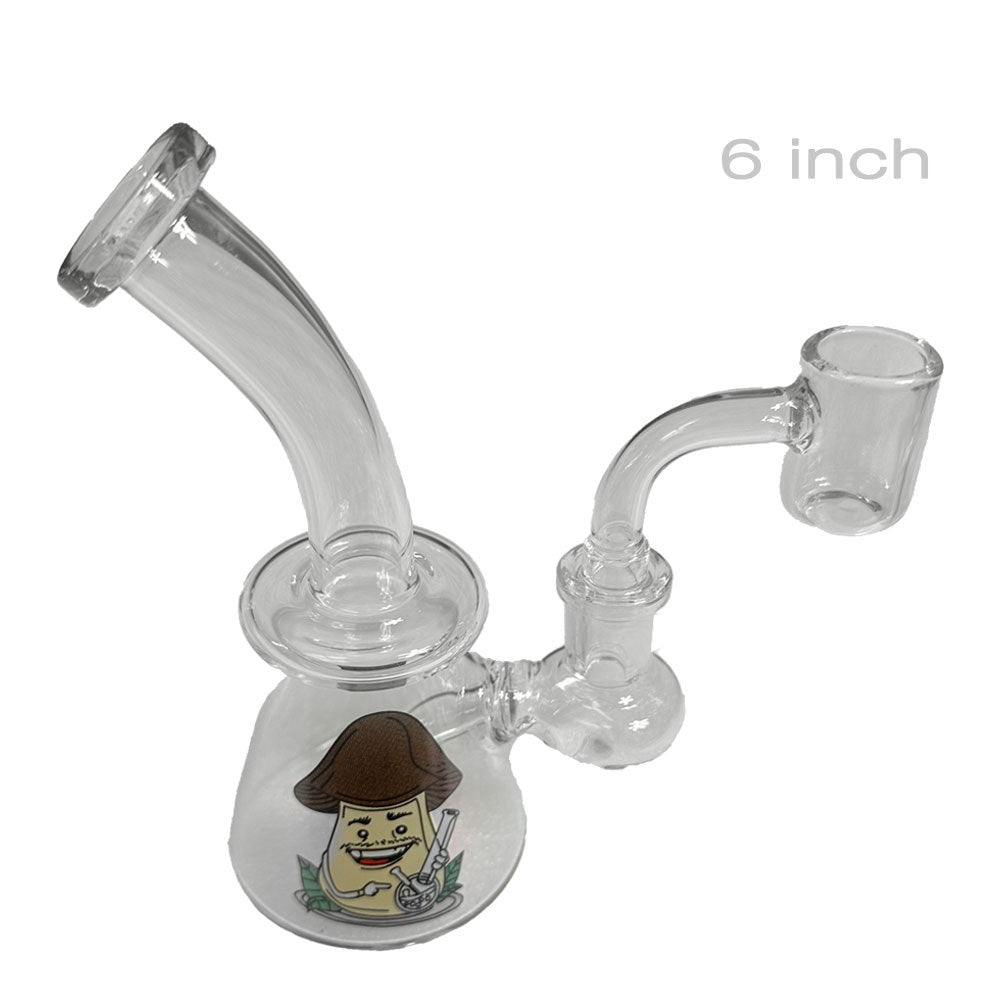 CLEAR HIGH FUN BUDDY WATER PIPE