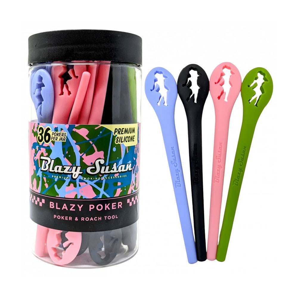 BLAZY SUSAN PINK POKERS