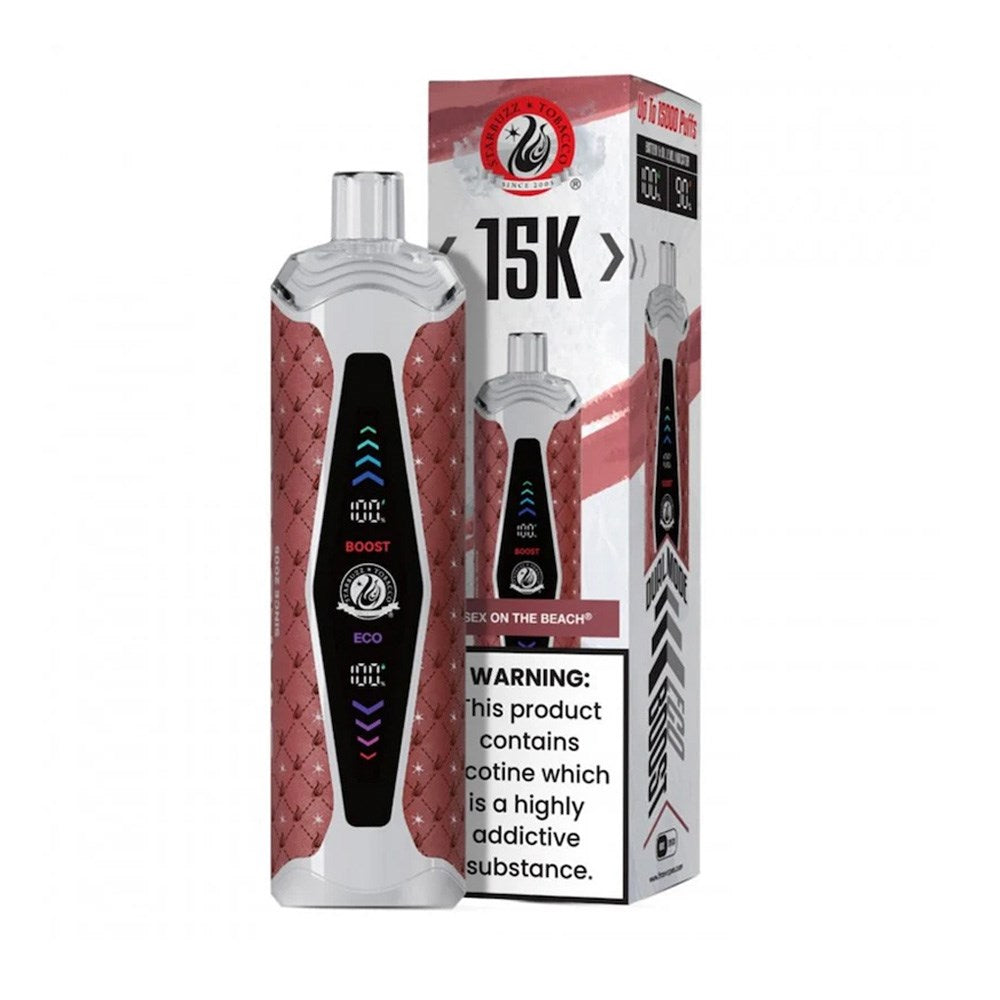 STARBUZZ 15KPUFFS HOOKAH VAPE - SEX ON THE BEACH