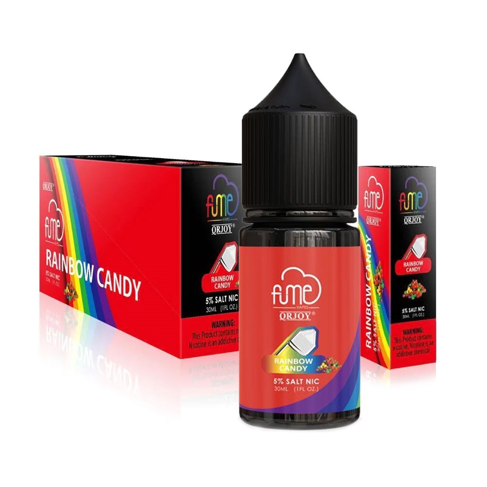 FUME 5% SALT NIC 30ML JUICE - RAINBOW CANDY