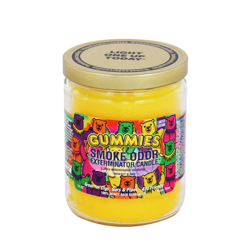 SMOKE ODOR EXTERMINATOR CANDLE - GUMMIES