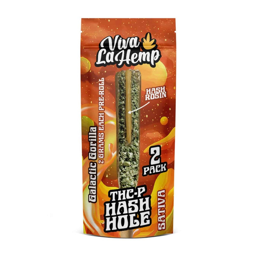 VIVA LA HEMP THCP HASH HOLE 2G PRE ROLLS SATIVA - GALACTIC GORILLA