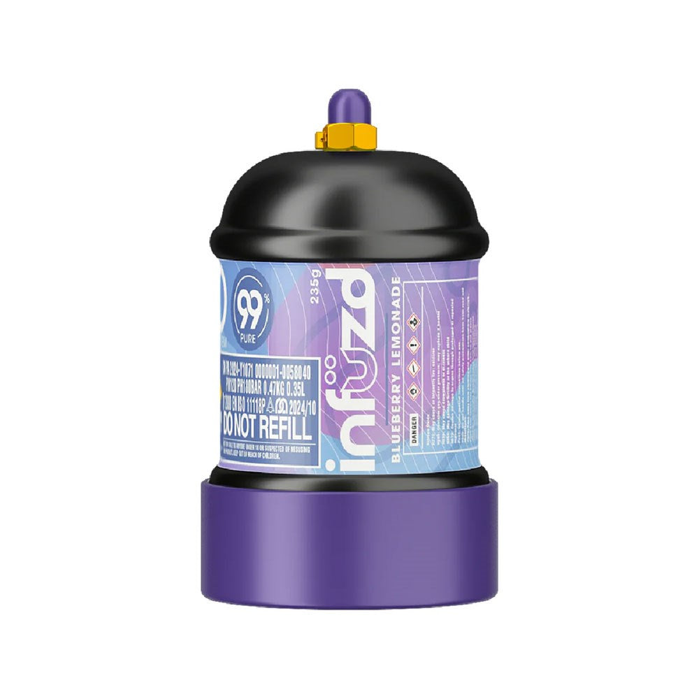 INFUZD 235G WHIP CREAM CHARGER - BLUEBERRY LEMONADE