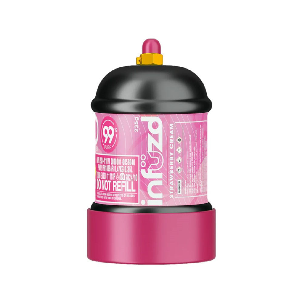 INFUZD 235G WHIP CREAM CHARGER - STRAW CREAM