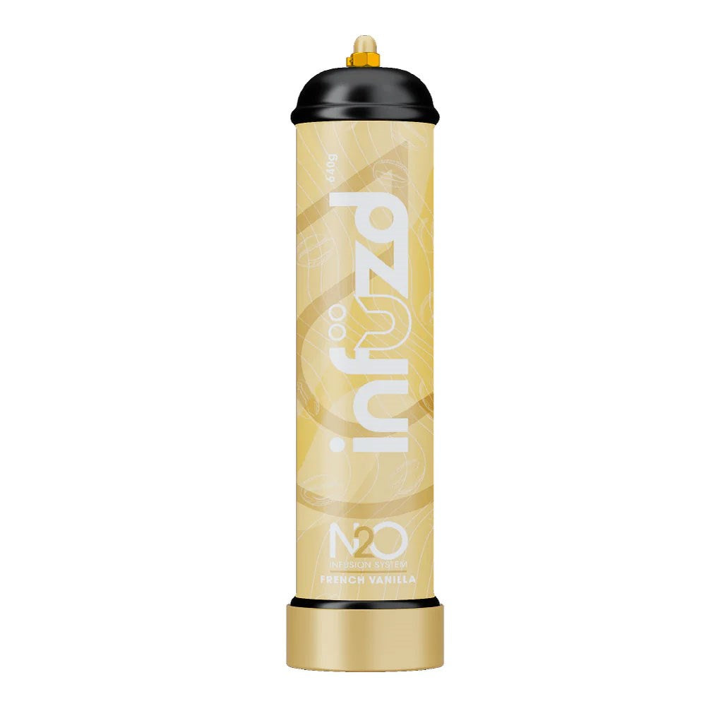 INFUZD 640G WHIP CREAM CHARGER- FRENCH VANILLA