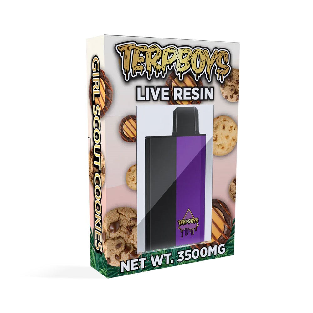 TERPBOY LIVE RESIN 3.5G DISPOSABLE - GIRL SCOUT COOKIES