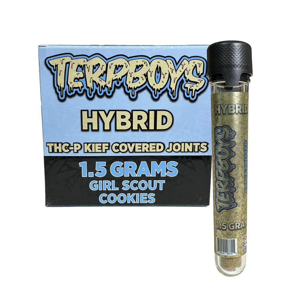 TERPBOYS THCP 1.5G KIEF COVERED JOINT HYBRID - GIRL SCOUT COOKIES