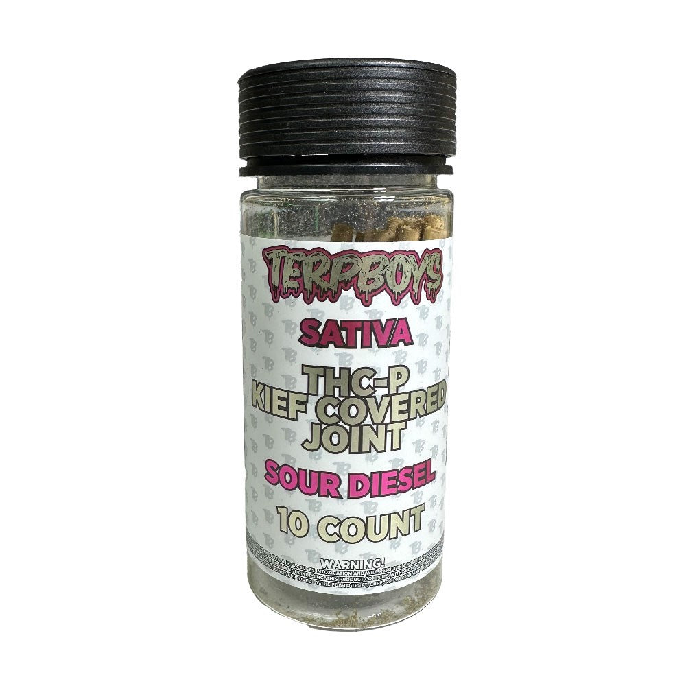 TERPBOYS THCP 2G KIEF COVERED JOINT SATIVA - SOUR DIESEL