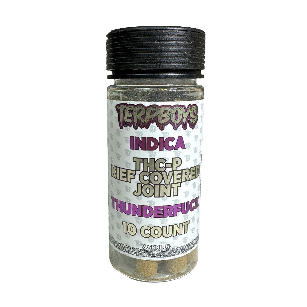 TERPBOYS THCP 2G KIEF COVERED JOINT INDICA - THUNDERFUCK