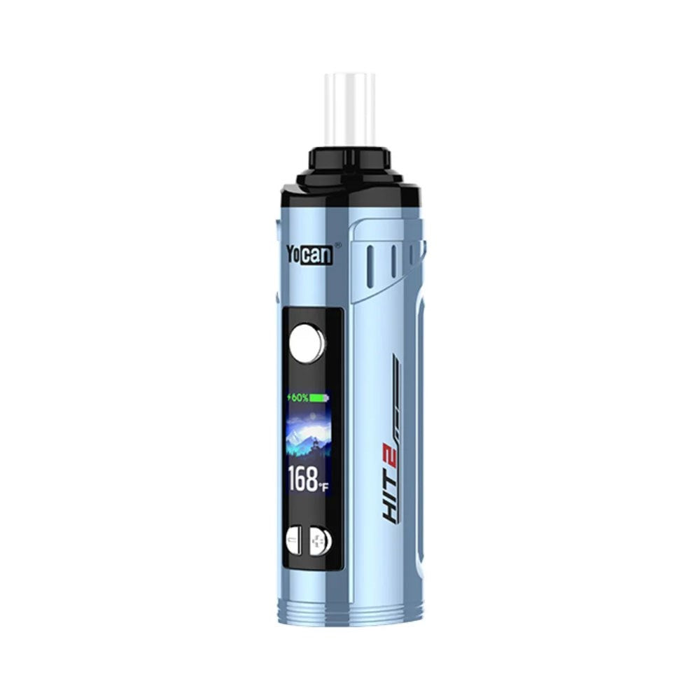 YOCAN HIT 2 1800mAH DRY HERB VAPORIZER W/ LCD - BLUE
