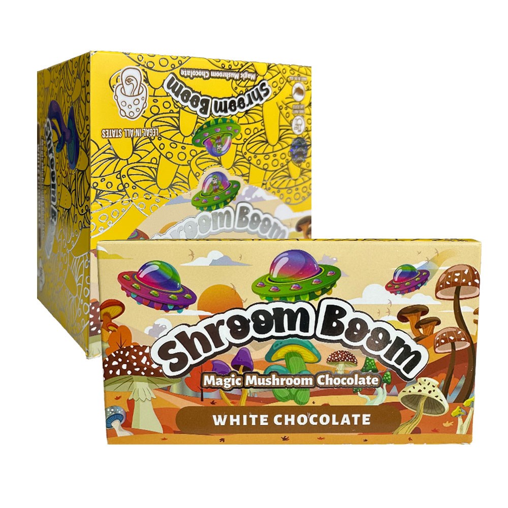 SHROOMBOOM MUSHROOM WHITE CHOCOLATE