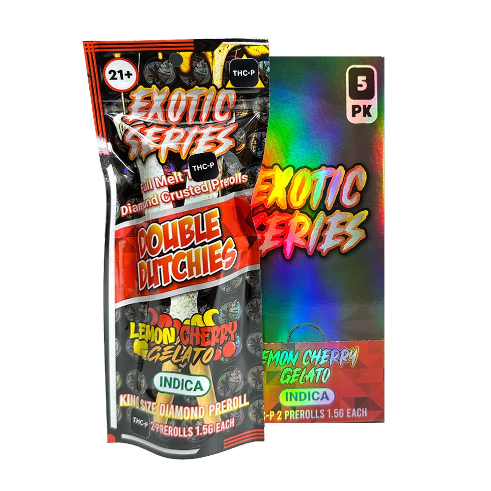 LOCO BUDZ THCP 1.5G 2CT PREROLLS INDICA - LEMON CHERRY GELATO