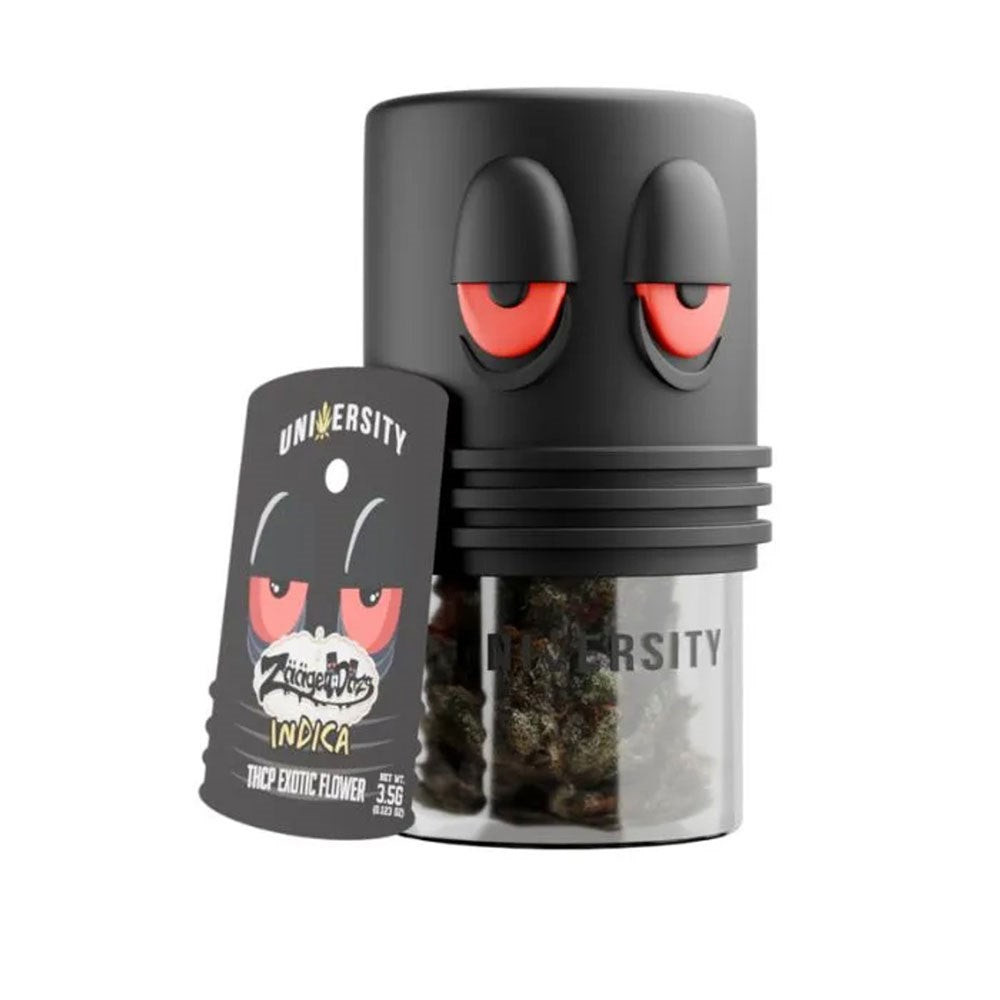 UNIVERSITY THCP 3.5OZ EXOTIC FLOWER INDICA - ZAAGERDAZ