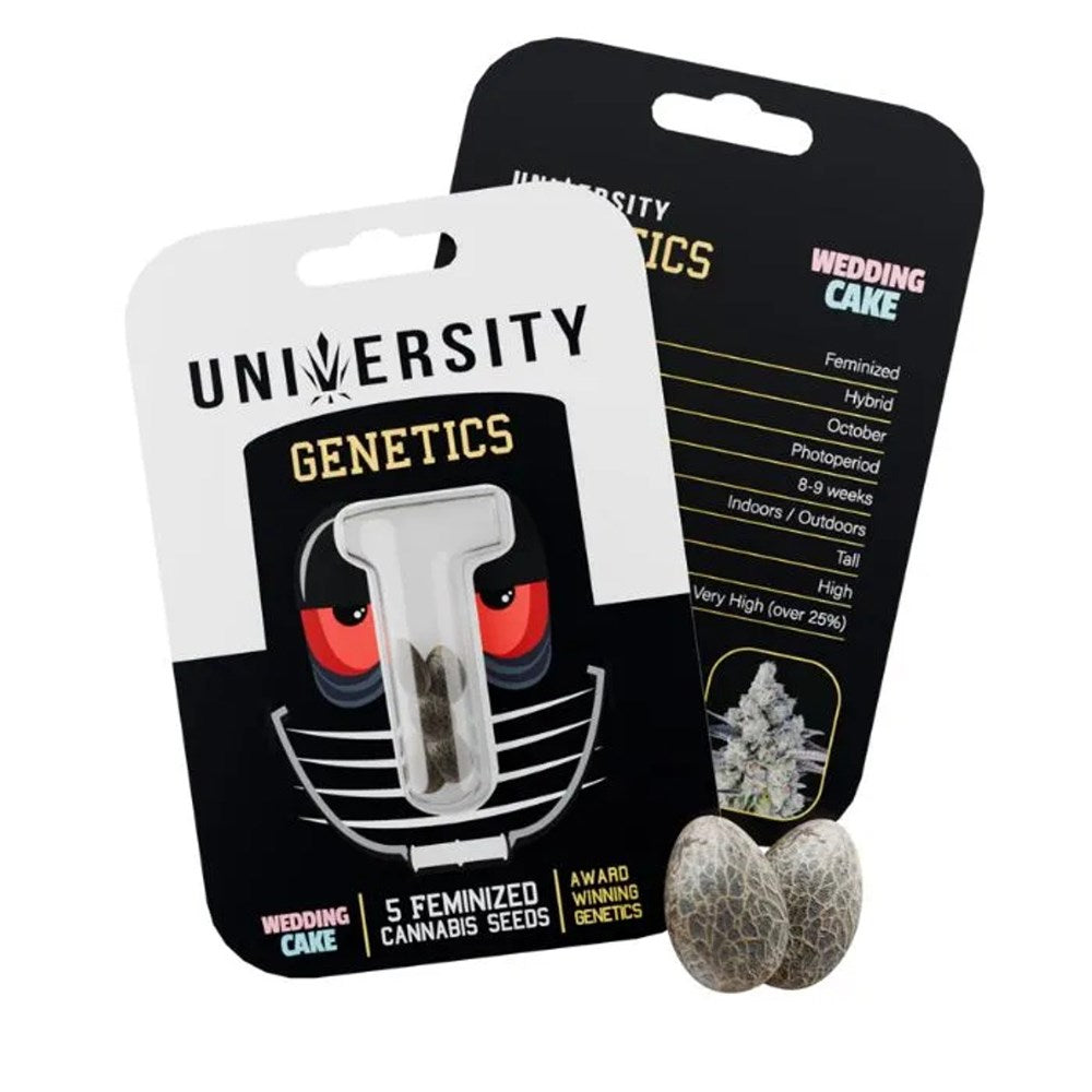 UNIVERSITY GENETICS FEMINIZED CANNABIS SEEDS - WEDDING CAKE
