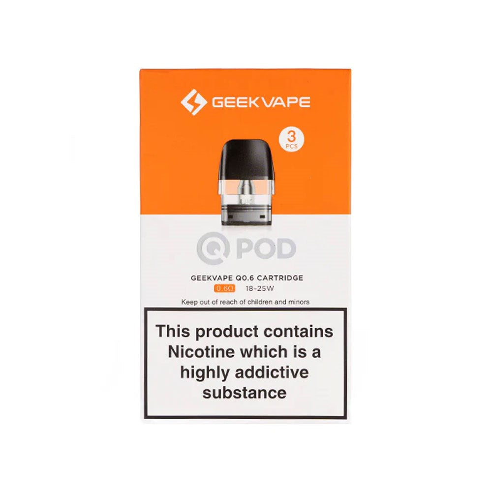 GEEKVAPEJ REPLACEMENT 0.6oHMS POD CARTRIDGE