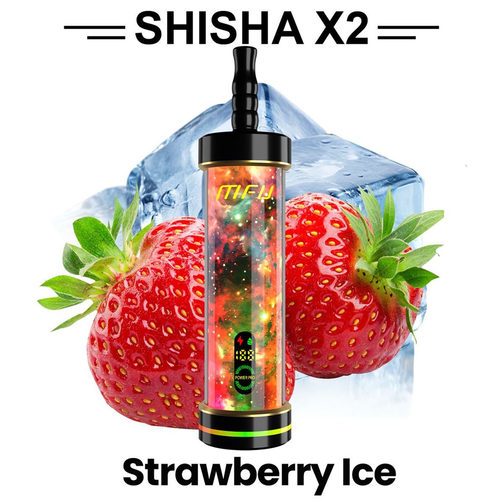 MFU SHISHA 60KPUFFS DISPOSABLE - STRAWBERRY ICE