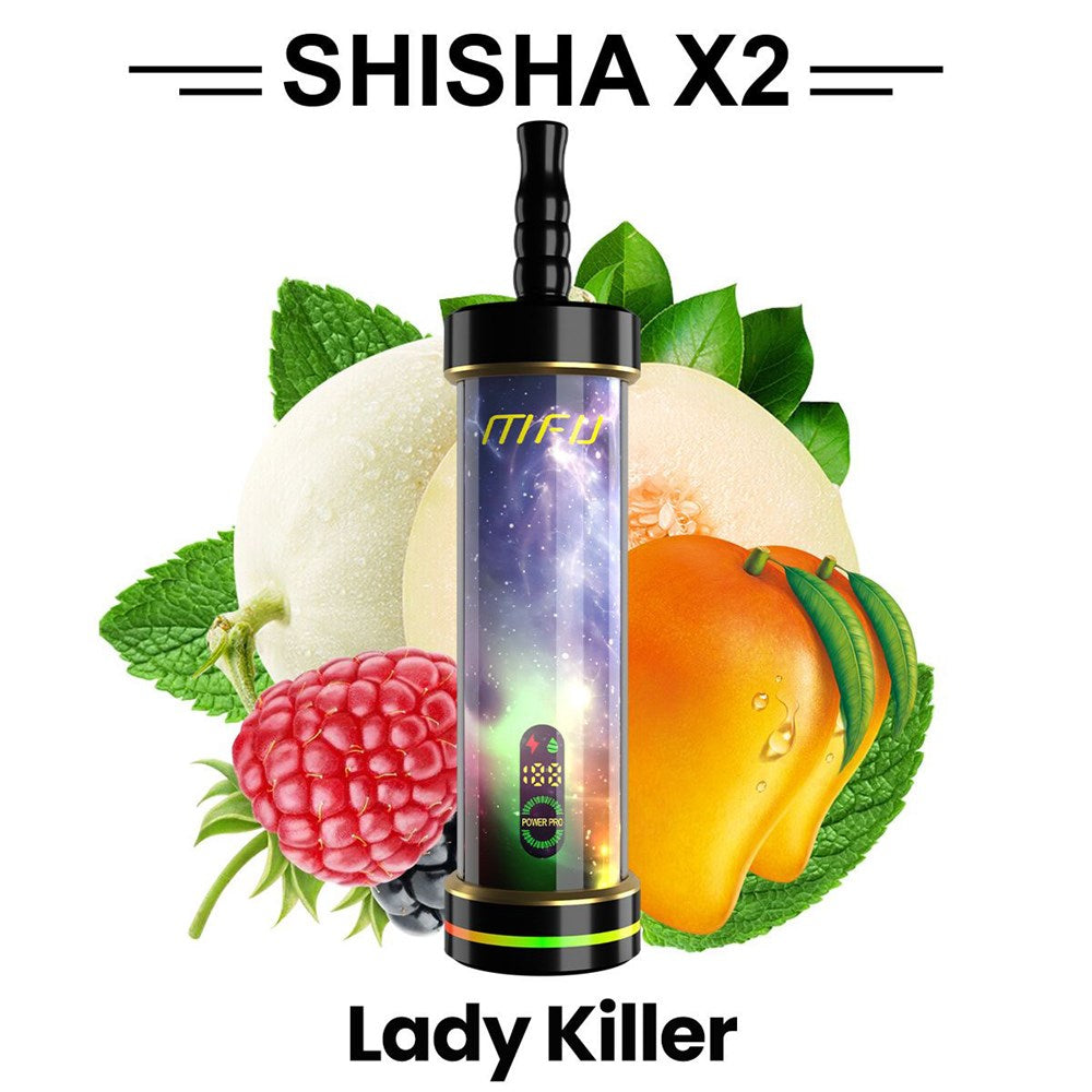 MFU SHISHA 60KPUFFS DISPOSABLE - LADY KILLER