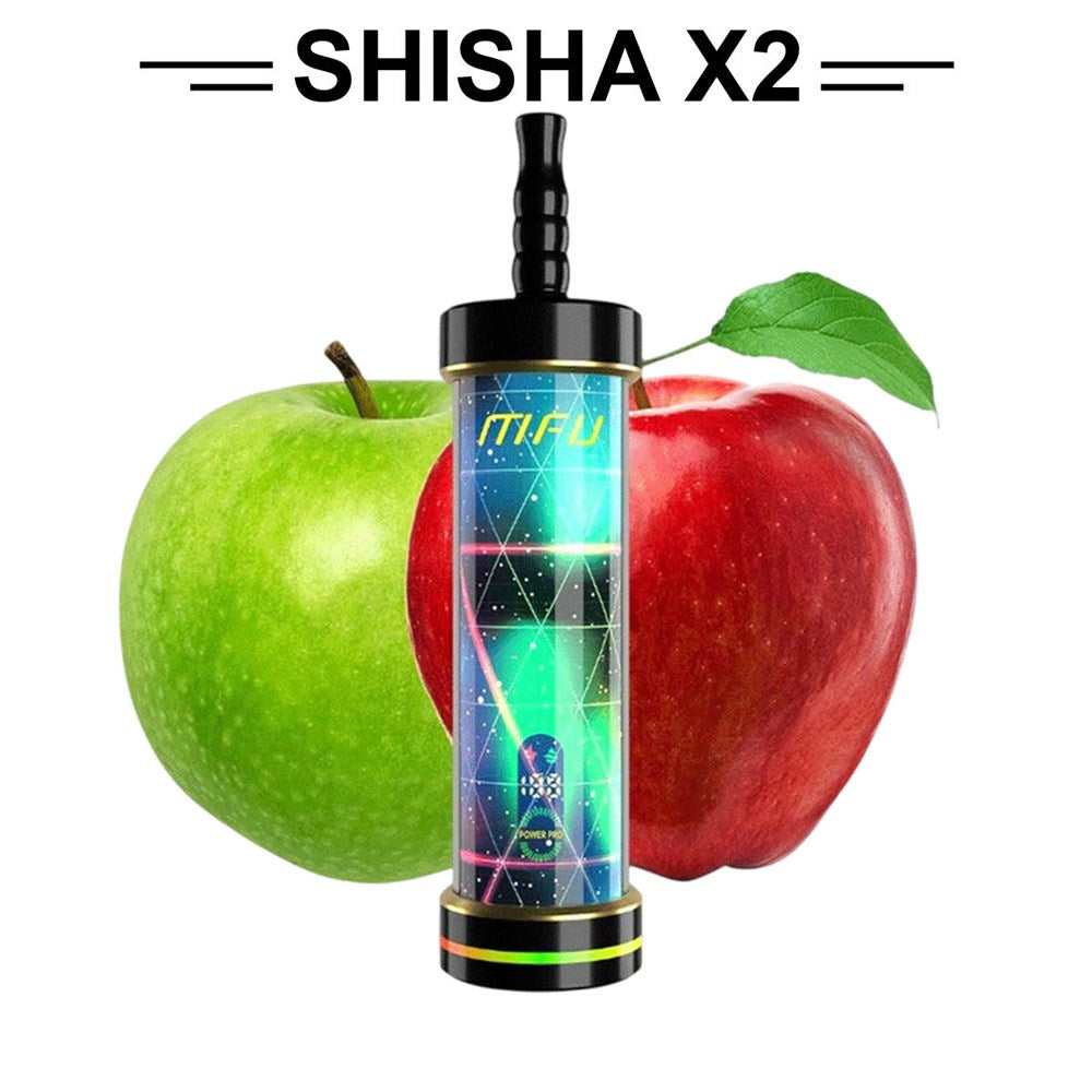 MFU SHISHA 60KPUFFS DISPOSABLE - DOUBLE APPLE
