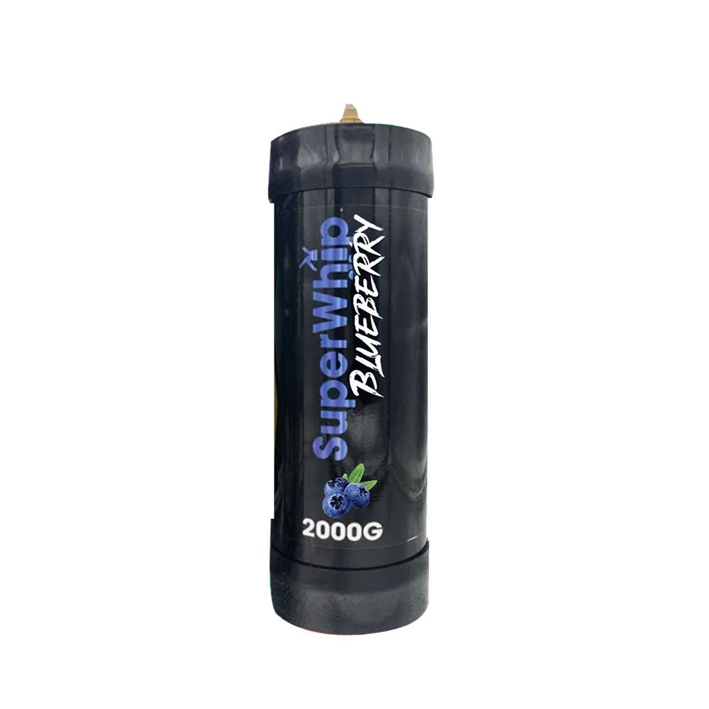 SUPER WHIP 2000G CREAM CHARGERS - BLUEBERRY