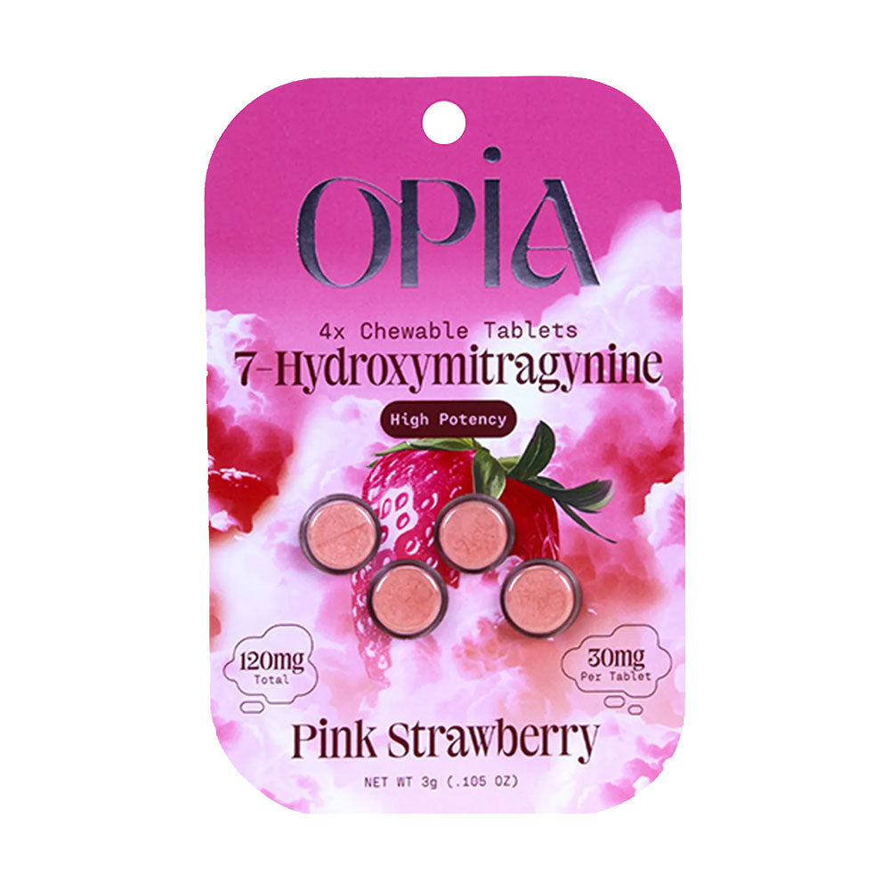 OPIA 7 OH 4CTS CHEWABLE TABLET 30MG - PINK STRAWBERRY