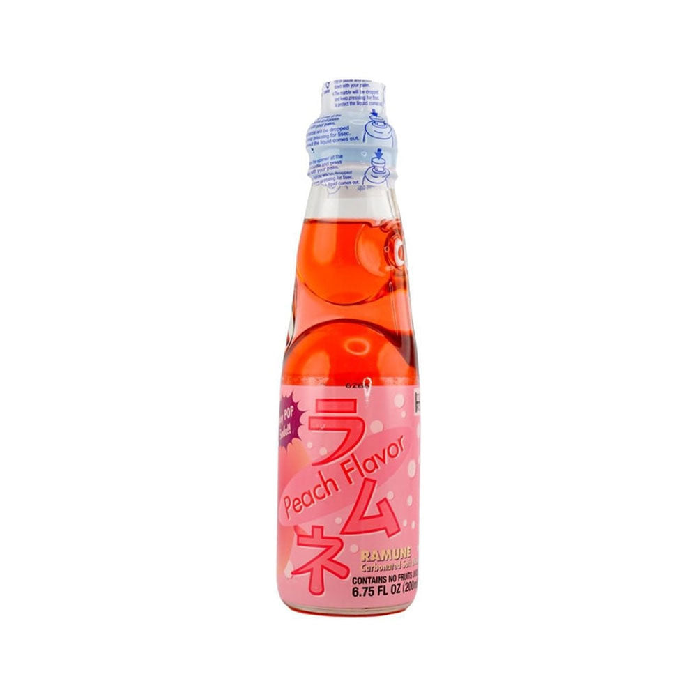 FUJI SODA 200ML JAPAN BOTTLE - PEACH