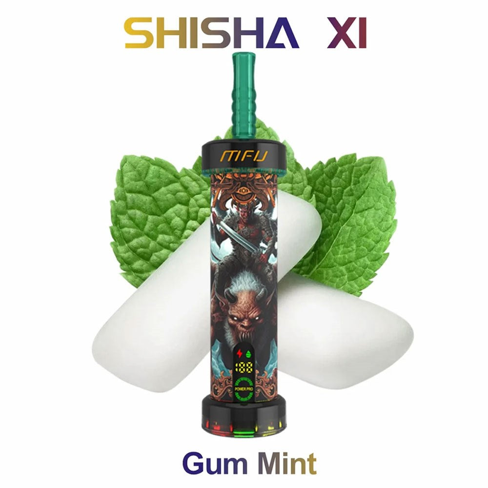 MFU SHISHA 40KPUFFS DISPOSABLE - GUM MINT