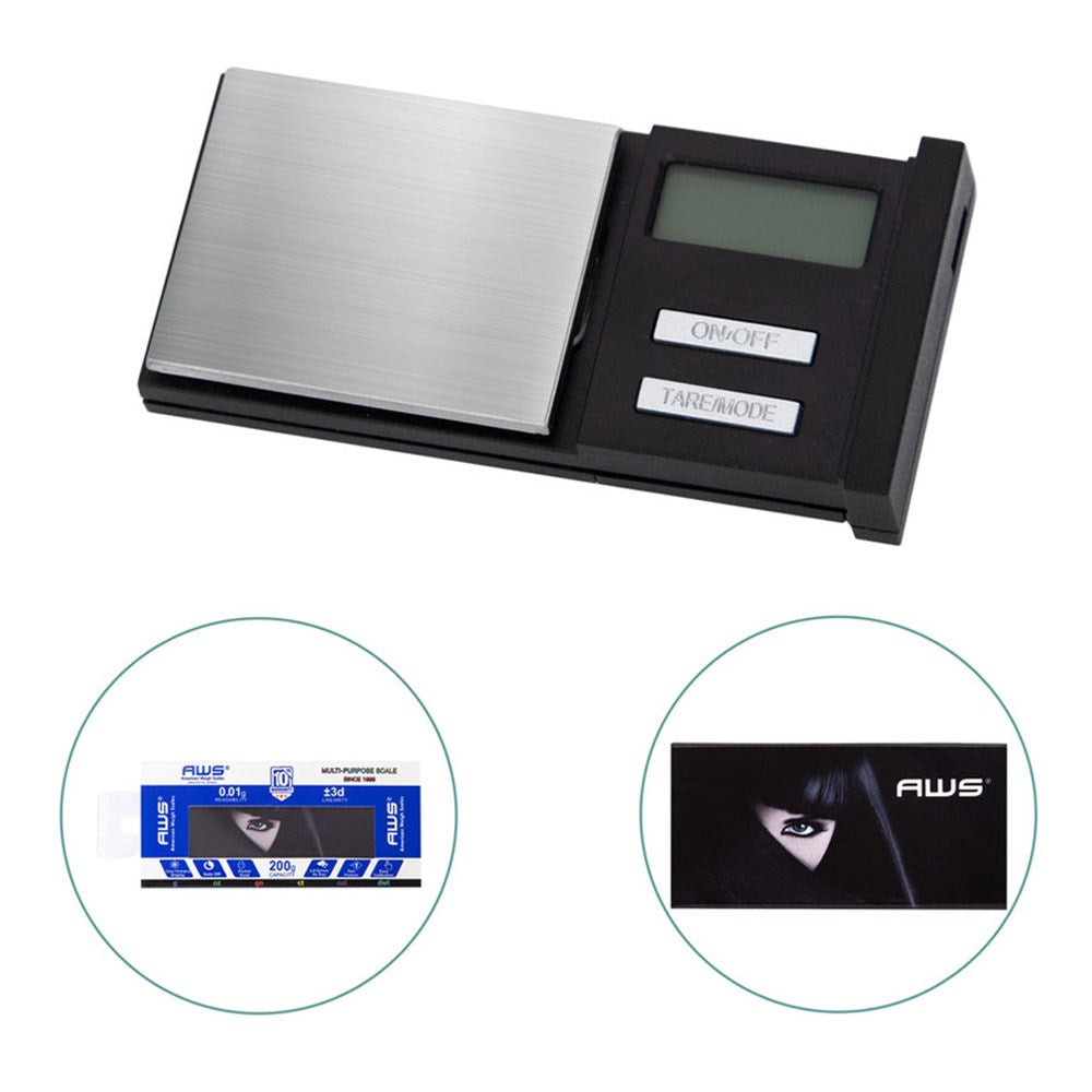 AWS 200x0.01G SCALE - BLACK