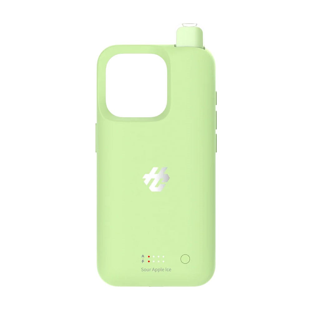 HC 30KPUFFS IPHONE 16 PRO DISPOSABLE - SOUR APPLE ICE
