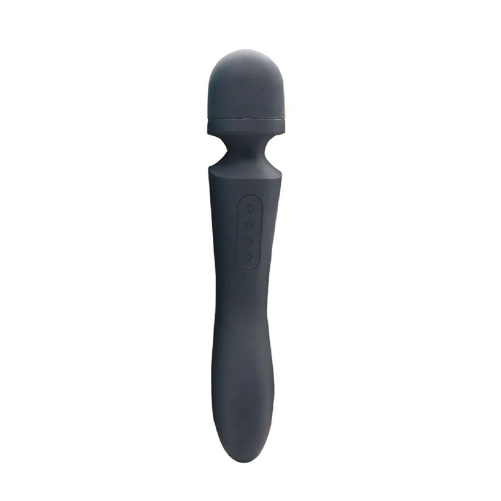 FANCY WARMING VIBRATING WAND - BLACK
