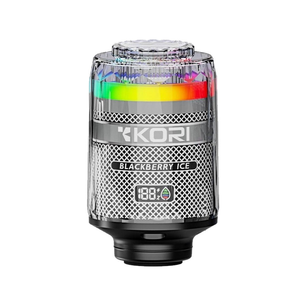 KORI 120KPUFFS HOOKAH VAPE HEAD - BLACKBERRY ICE