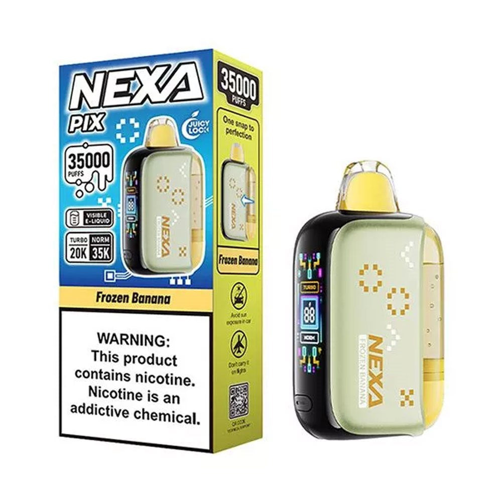 NEXA PIX 35KPUFFS DISPOSABLE - FROZEN BANANA