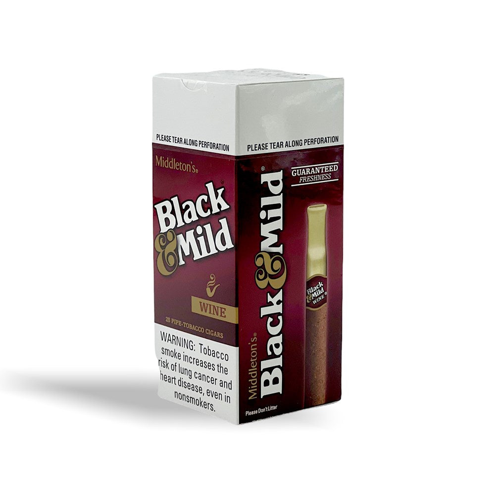 BLACK & MILD WINE 25CT UPR