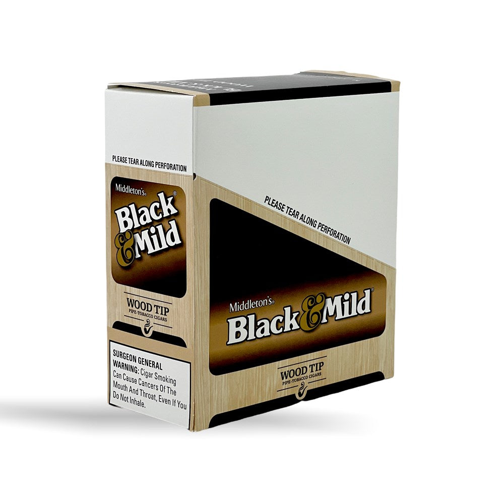 BLACK & MILD ORG 5PK WOOD TIP