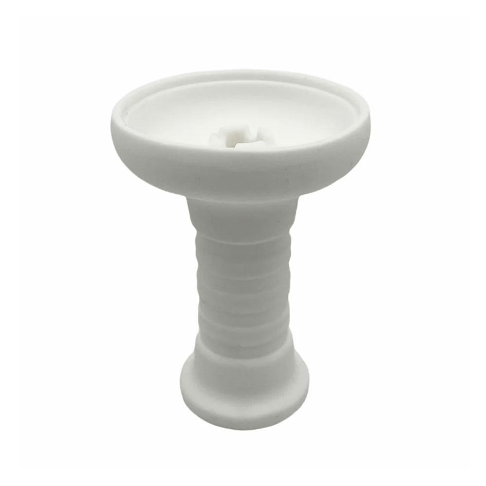 MOB SILICONE FUNNEL BOWL – WHITE