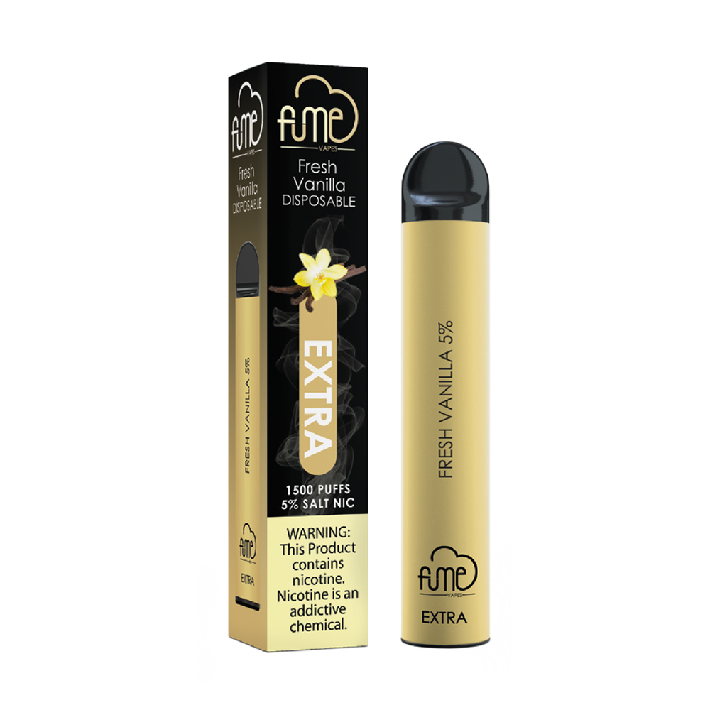 FUME EXTRA 5% SALT NIC DISPOSABLE - FRESH VANILLA