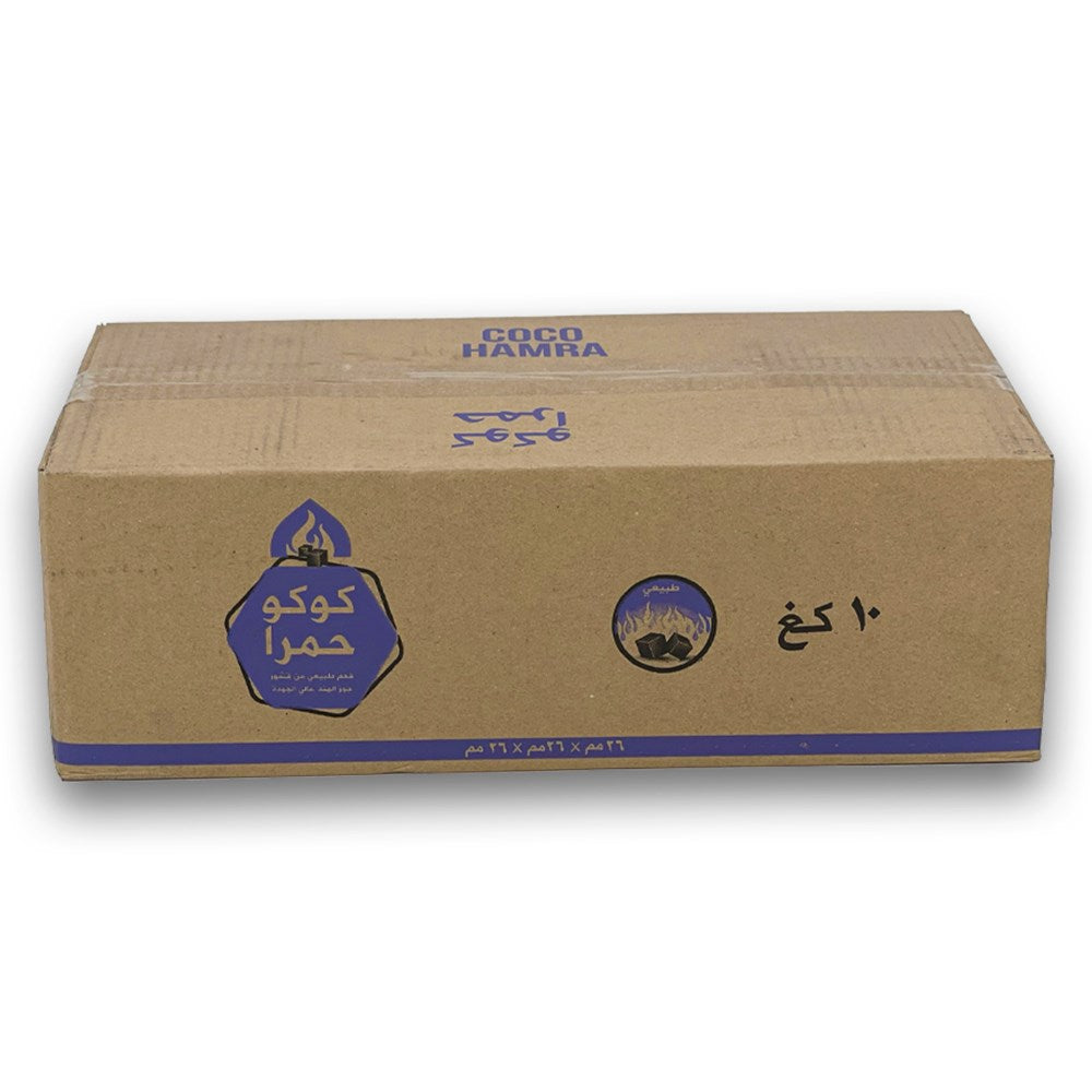 COCO HAMRA HOOKAH LOUNG GRADE 10KG CHARCOAL