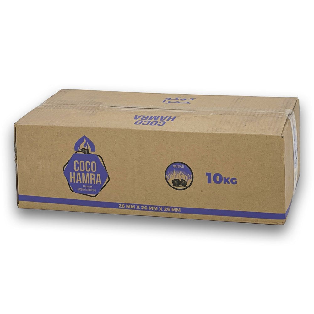 COCO HAMRA HOOKAH LOUNG GRADE 10KG CHARCOAL