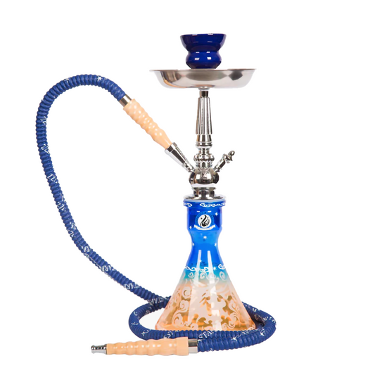 STARBUZZ UNICUS 2 TONE HOOKAH - BLUE/ORANGE