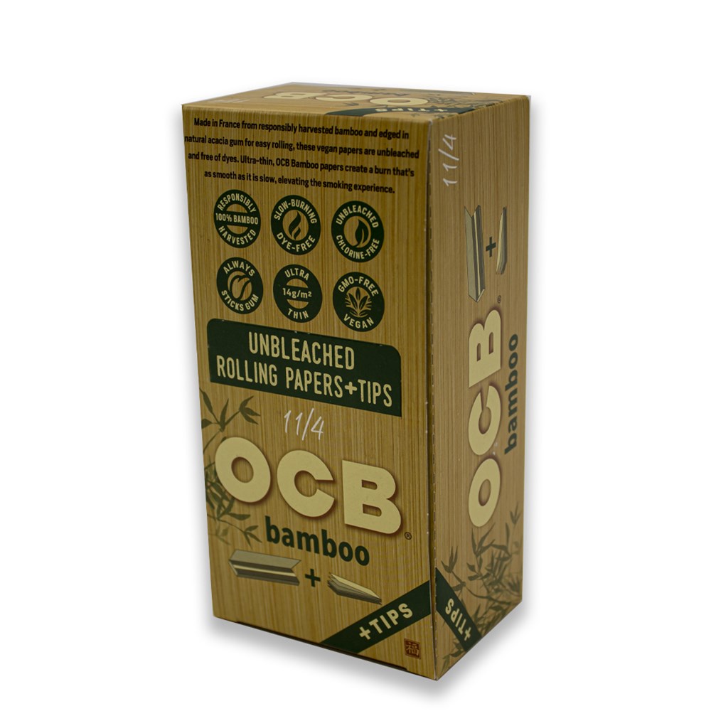 OCB BAMBOO+TIPS 1 1/4