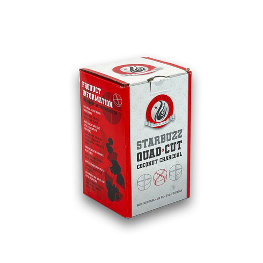 STARBUZZ COCONUT QUAD-CUT CHARCOAL