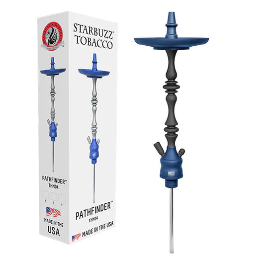 STARBUZZ PATHFINDER THM04 HOOKAH - BLUE/BLACK
