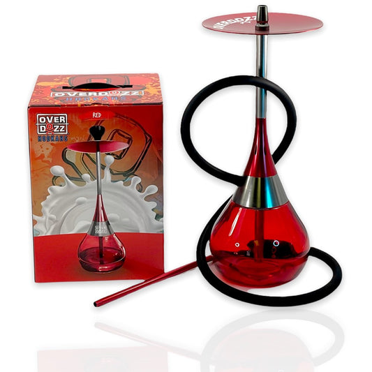 OVERDOZZ HOOKAH COMPLETE - RED
