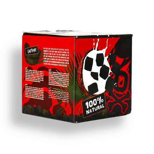 OVERDOZZ 1KG 64 PCS COCONUT CHARCOAL