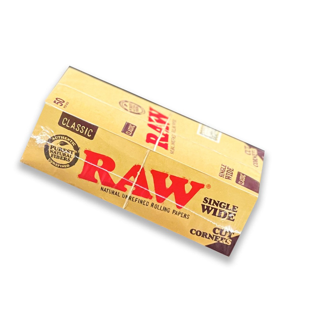 RAW CLASSIC SINGLE WIDE CUT CORNERS