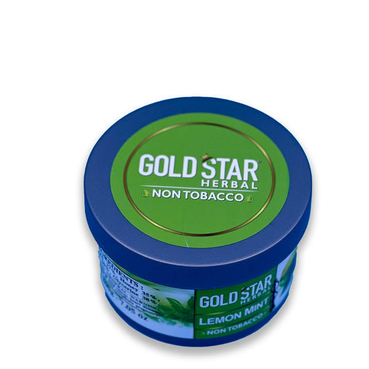 GOLD STAR NON-TOBACCO 200G - LEMON MINT