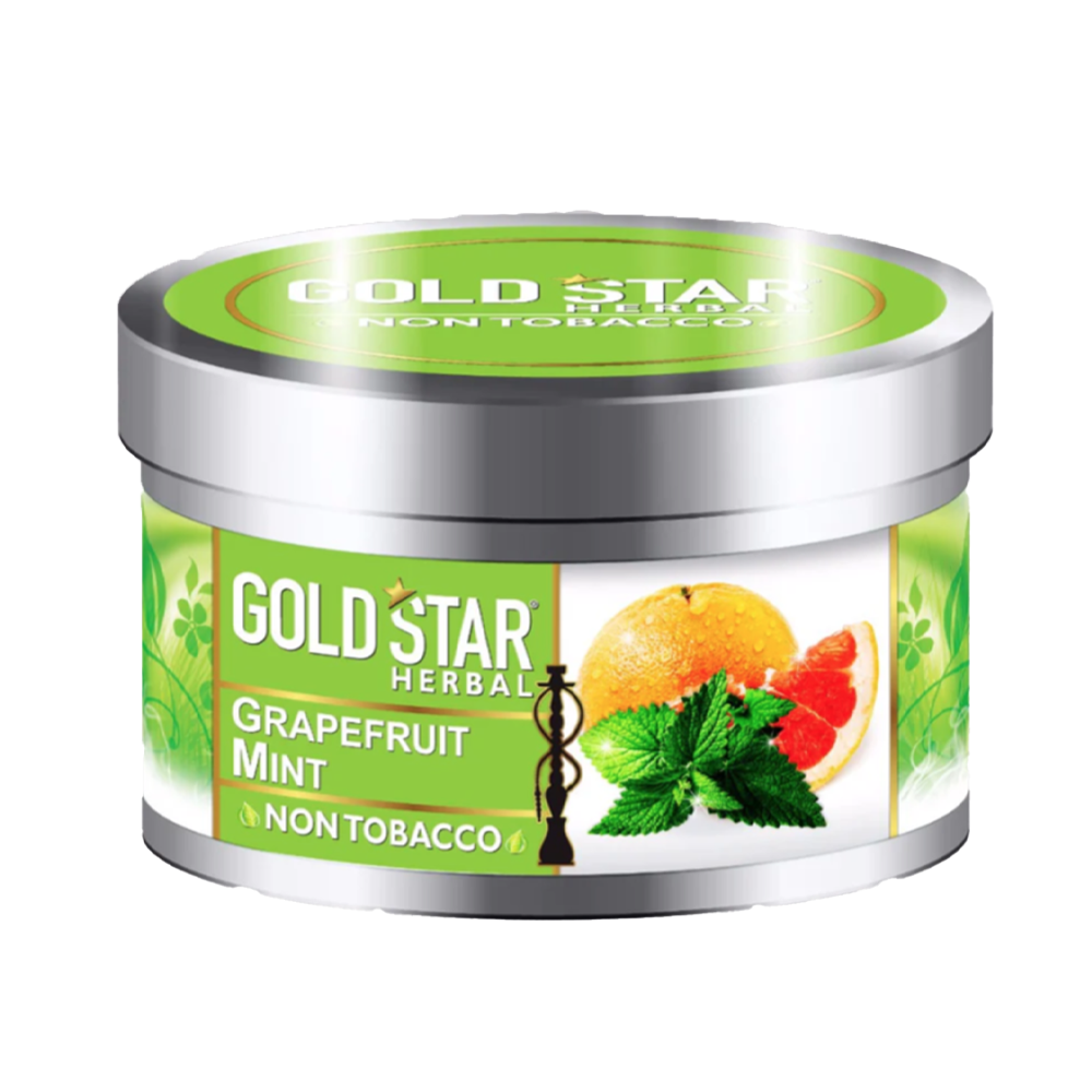 GOLD STAR NON-TOBACCO 200G - GRAPEFRUIT MINT